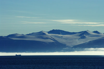 Baffin Island and Sea Mist