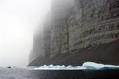 Prince Leopold Island - Cruising by in Zodiacs