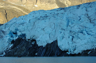 Evigshed Fjord, Eternity Glacier, Greenland