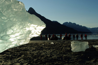 Evigshed Fjord, Eternity Glacier, Greenland