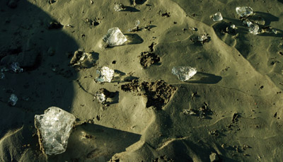 Ice Diamonds the Shore, Greenland