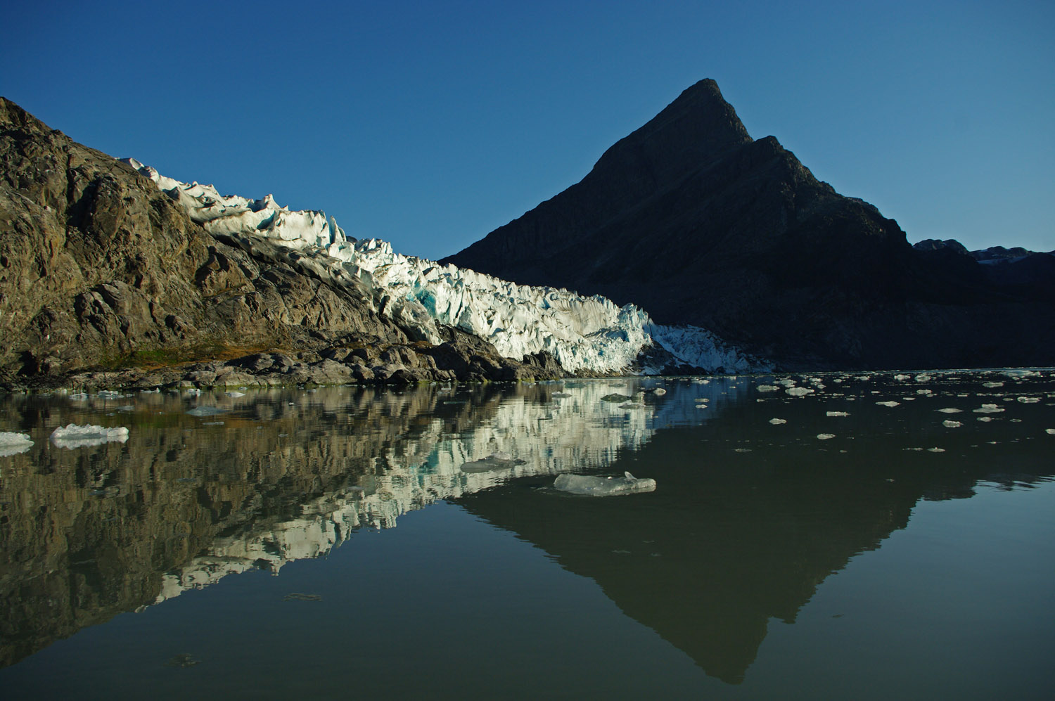 Evigshed Fjord, Eternity Glacier, Greenland
