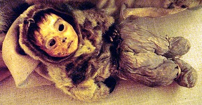 Greenland mummies - Qilakitsoq baby