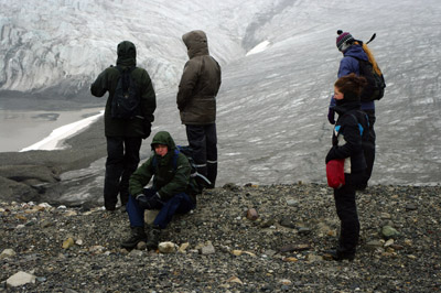 Svalbard, Snowy Summer Walk - 1