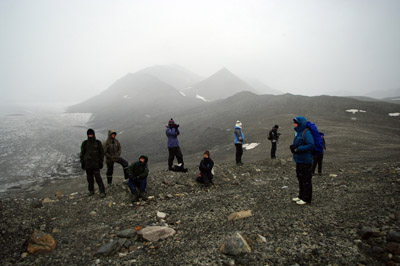 Svalbard, Snowy Summer Walk - 2