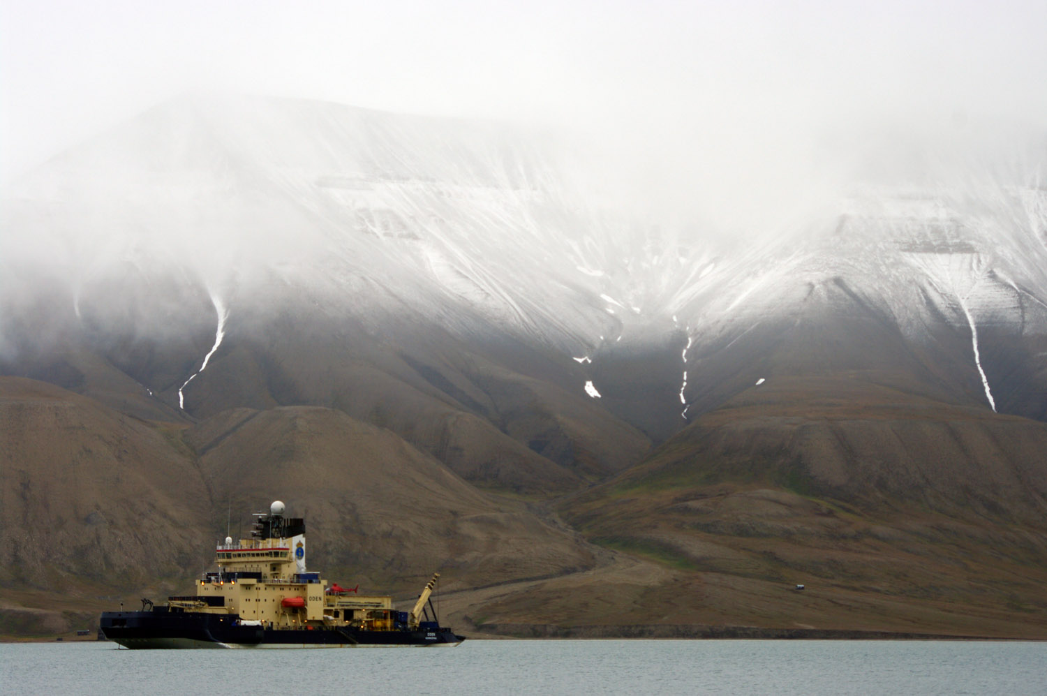 Ships and Boats, Svalbard - 16 - Oden, Icebreaker