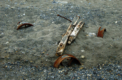 Mining Relics - Svalbard - 1 - Buried Wagon