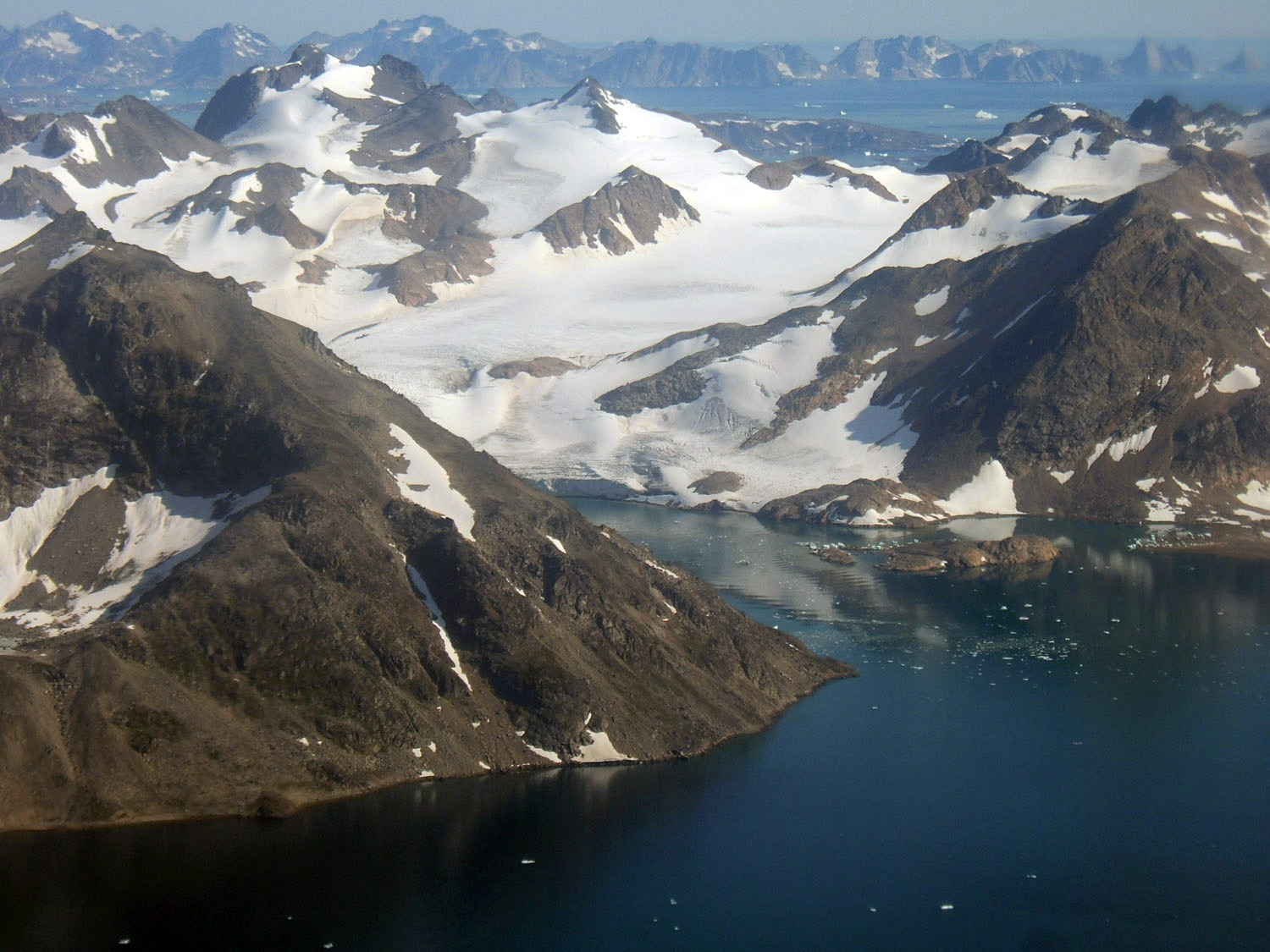Aerial Views - 1 - East Greenland, greenland, travel