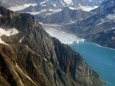 Aerial Views - 5 - East Greenland<br />