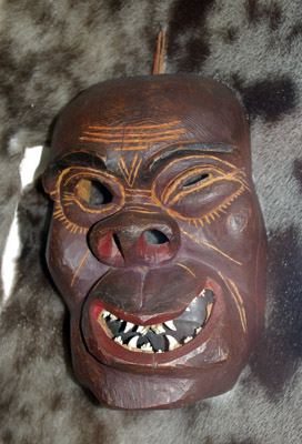 Ammassalik / Tasiilaq - Museum, Mask 2 - East Greenland