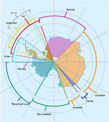 map of antarctica