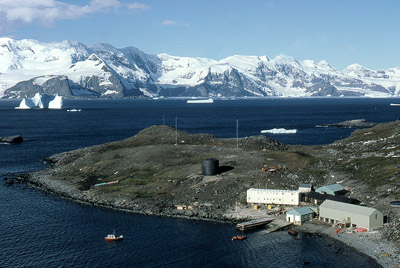 Signy Island Antarctica base summer