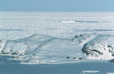 Signy Island Antarctica base winter1