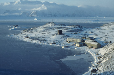 Signy Island Antarctica base winter 10