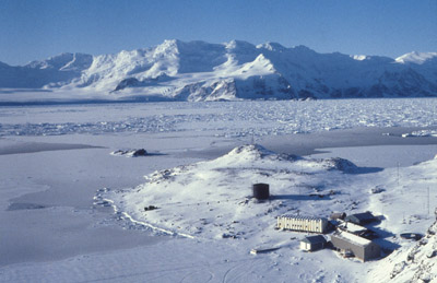 Signy Island Antarctica base winter 11