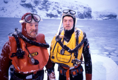 Antarctic Ice Diving 7