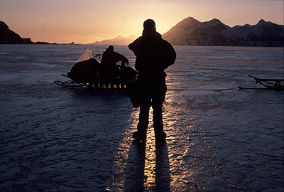 Travelling over sea ice