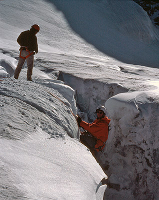 crevasse rescue training