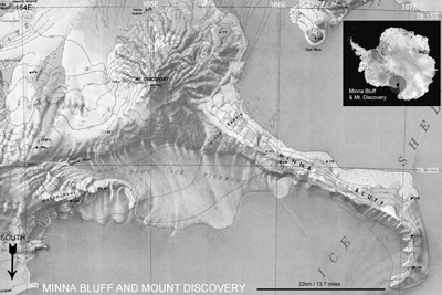 map of Antarctica