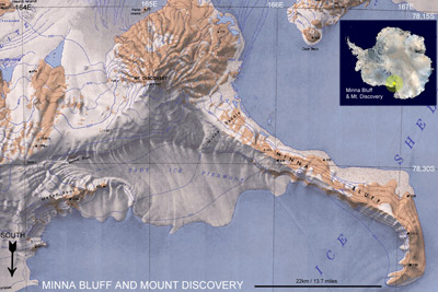 map of Antarctica